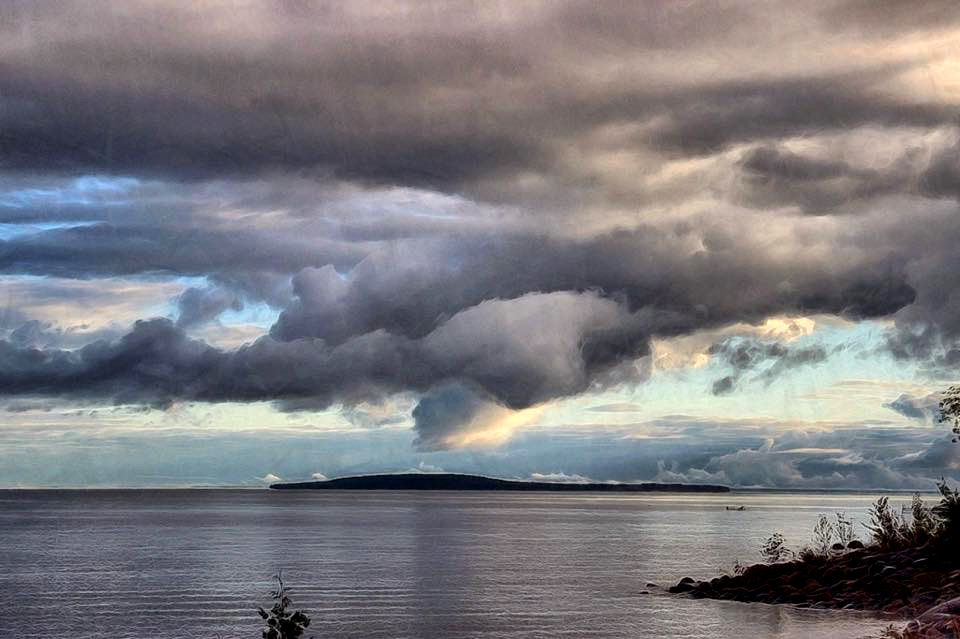 Wow, what a view over Georgian Bay!